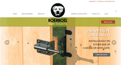 Desktop Screenshot of boerboelgatesystems.com